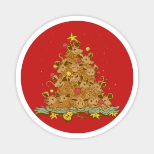 Possum Christmas tree Magnet